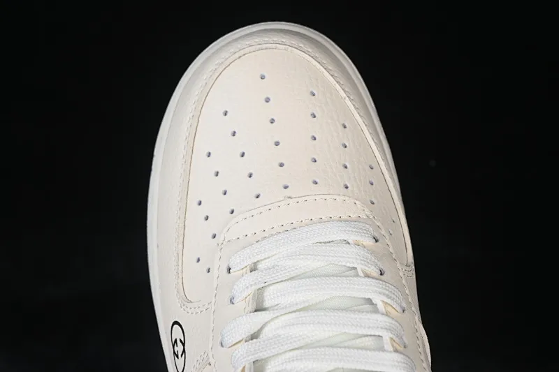 All categories Nk Air Force 1 Air Force series Nk Air Force 1 Low Air Force low-top Nike Air Force 1'07 Low Milky white with black Air Force 1 low-top casual sneakers LD1999-018